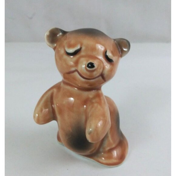 Vintage Van Tellingen Hugging Dancing Bear 3.5" Salt & Pepper Shakers - Picture 10 of 16
